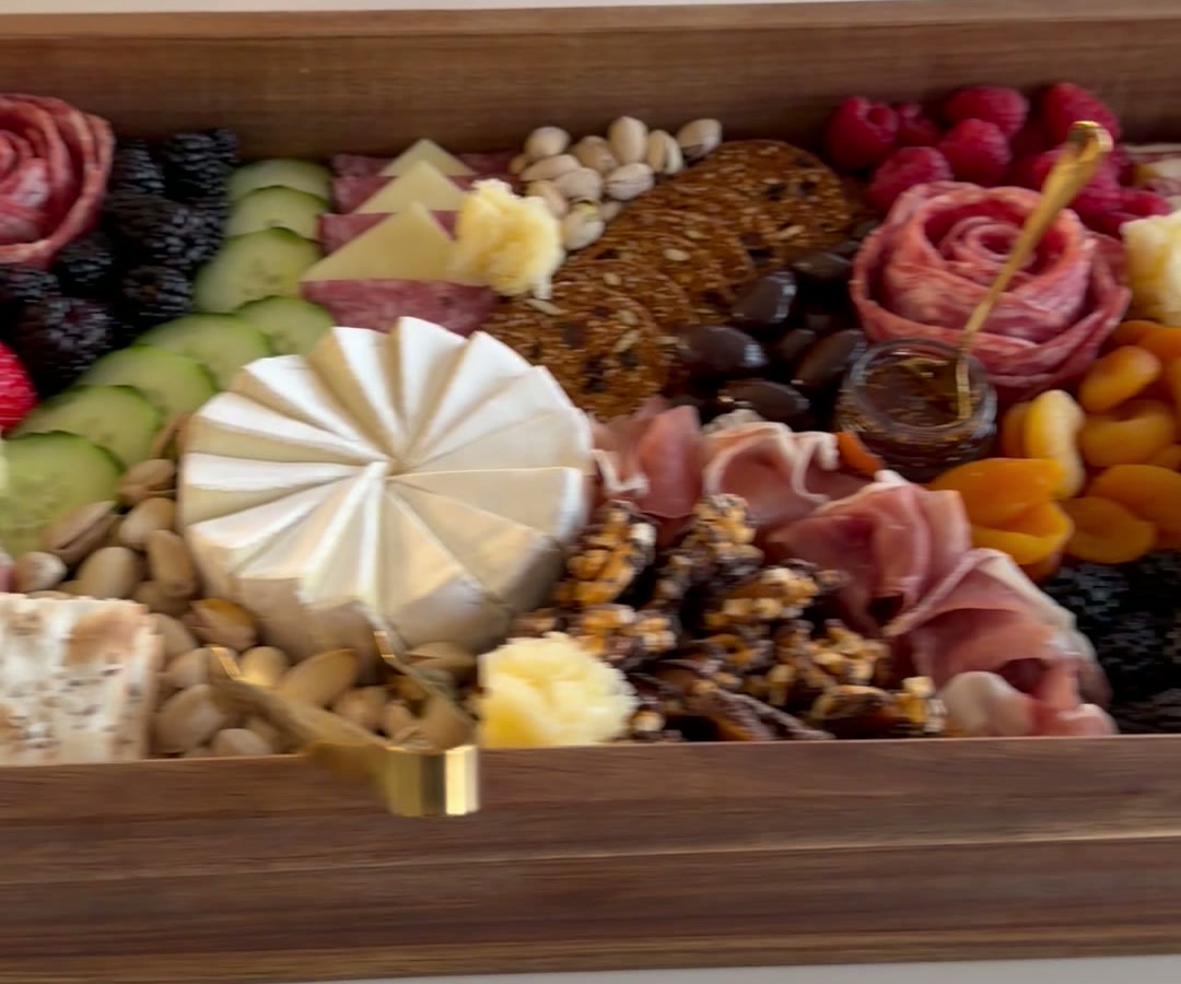 Hand-built charcuterie board
