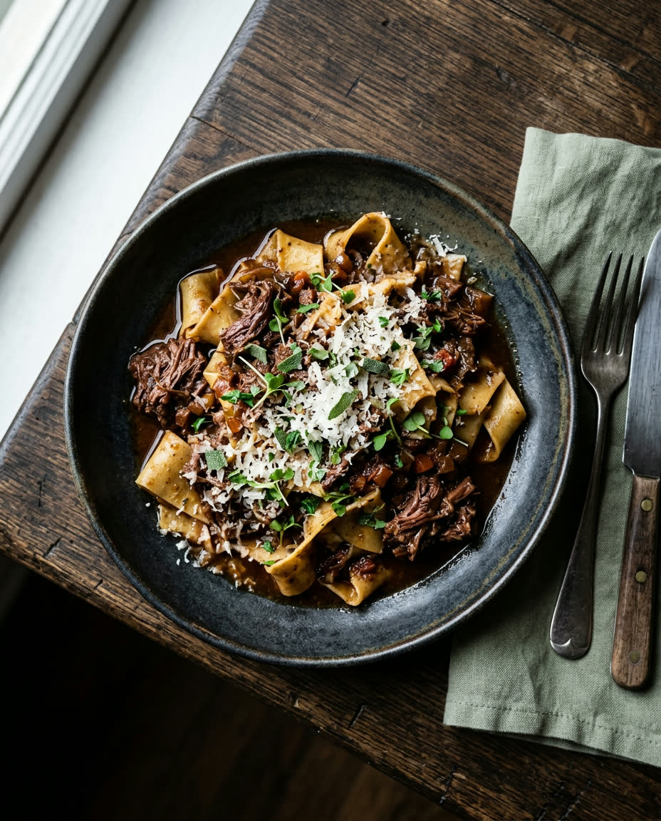 30-hour ragùs, hand-rolled noodles — The Pasta by Chef Joshua Jones